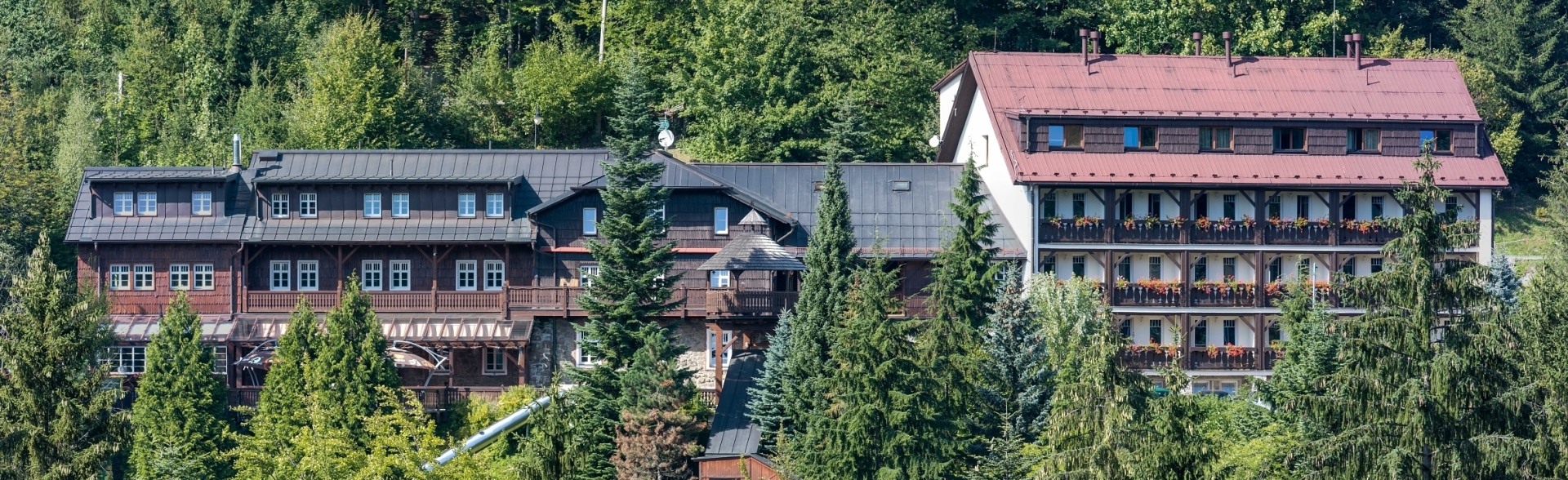 Příjezdová trasa k Resortu Sepetná