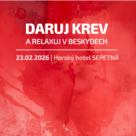 Daruj krev a relaxuj v Beskydech