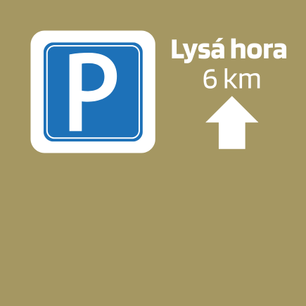 Parkování pod Lysou horou